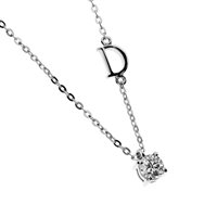 Collier Damiani Femme Scelgo Te in Or blanc Diamante 0.21 Ct 20083686 - 20083686